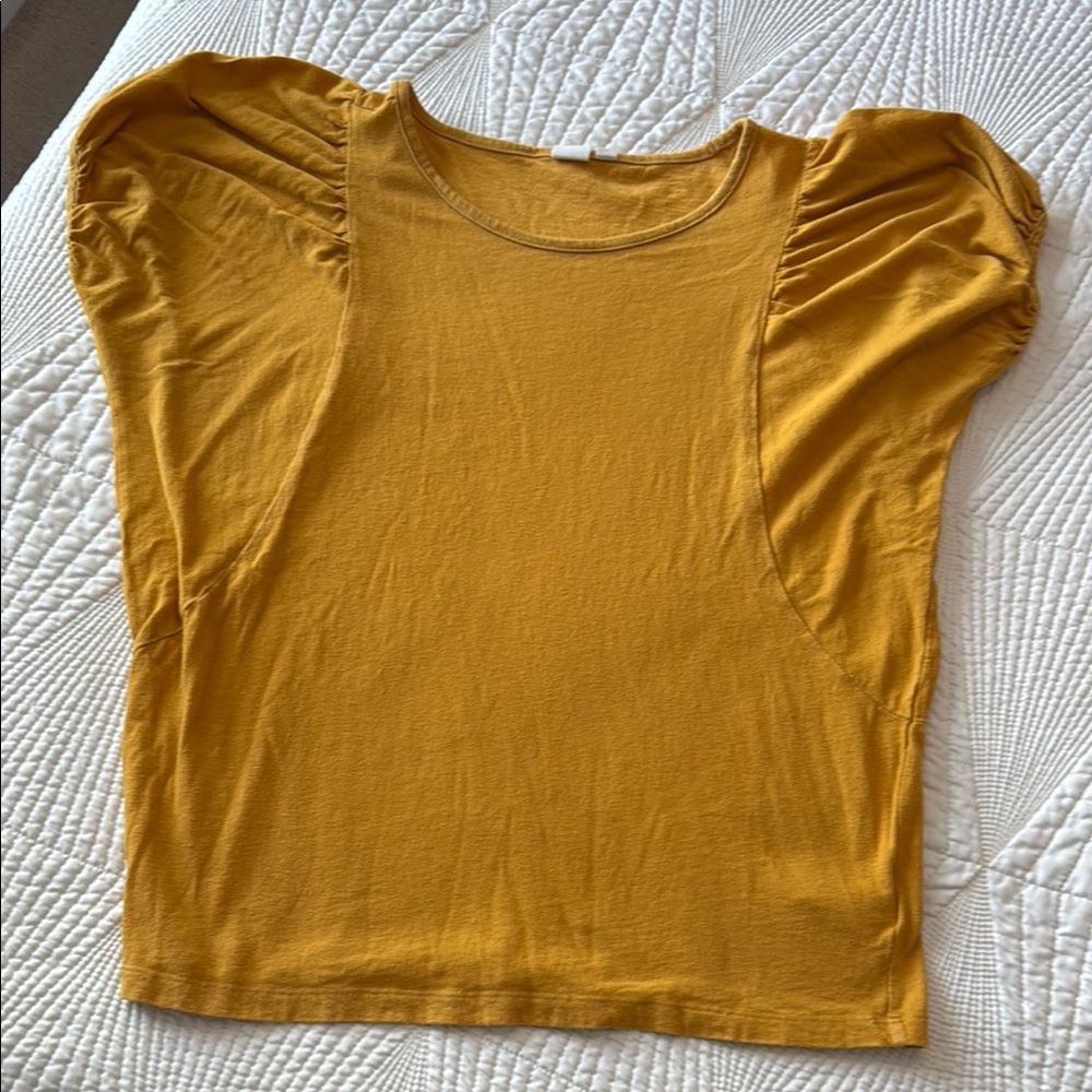 GAP Mustard Yellow Women's Blouse